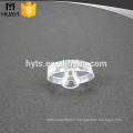 nice transparent plastic crystal surlyn cap for perfume